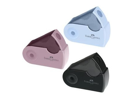 FABER-CASTELL Taille-crayon simple SLEEVE MINI, assorti