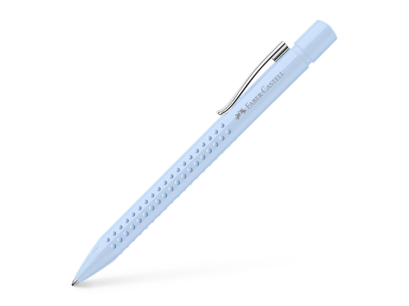 FABER-CASTELL Stylo à bille rétractable GRIP 2010, bleu ciel