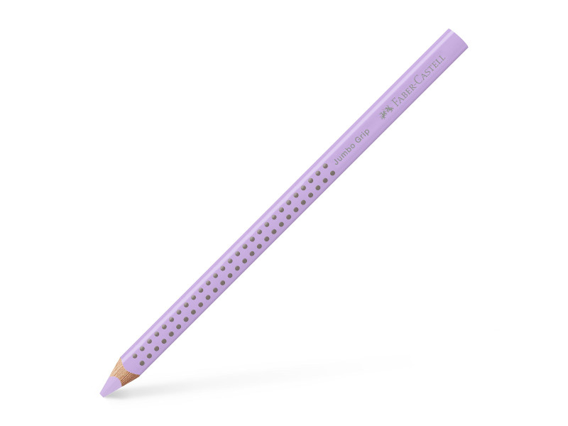 FABER-CASTELL Crayon de couleur Jumbo GRIP PASTEL, lilas