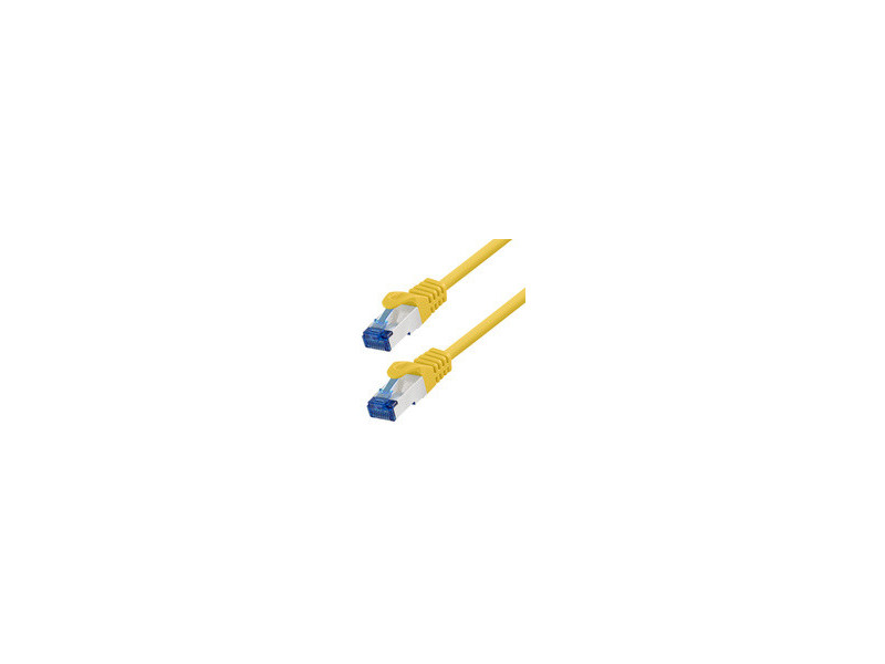 LogiLink Câble patch, Cat. 6A, S/FTP, 0,5 m, rose