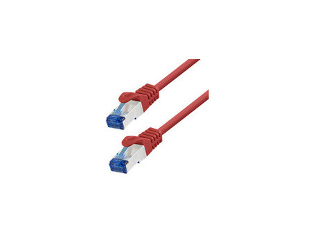 LogiLink Câble patch, Cat. 6A, S/FTP, 2 m, rose