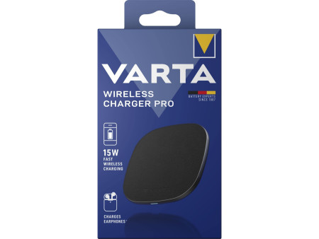 VARTA Chargeur à induction Wireless Charger Pro 15 W