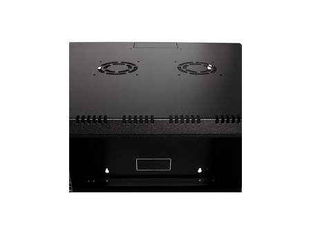 LogiLink Coffret mural 19', une pièce, 6 U, gris clair