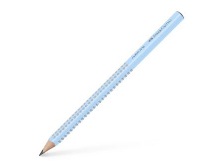 FABER-CASTELL Kit crayon Jumbo GRIP, bleu ciel, blister