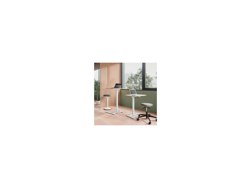 LEITZ Poste de travail assis-debout Ergo Compact, blanc