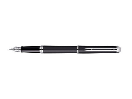 WATERMAN Stylo plume Hémisphère, Acier C.T.
