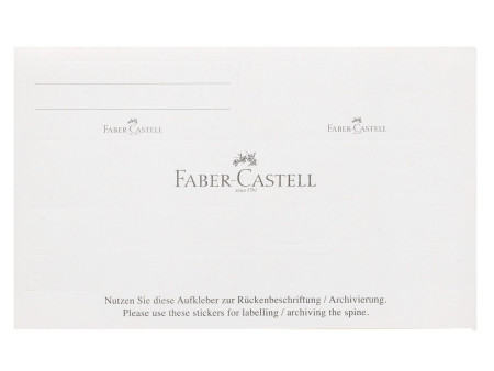 FABER-CASTELL Carnet, A6, quadrillé, noir