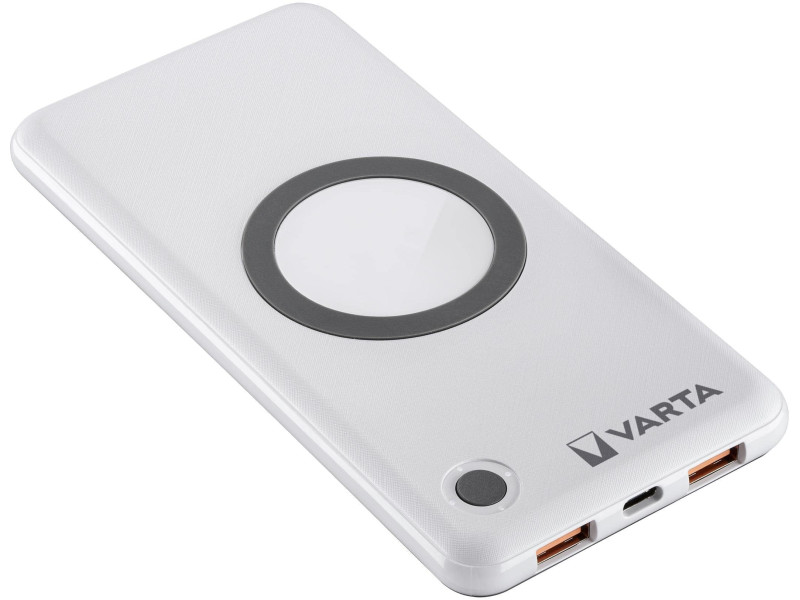 VARTA Powerbank 'Wireless', 20.000 mAh, blanc
