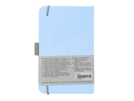 FABER-CASTELL Carnet, A6, quadrillé, bleu ciel