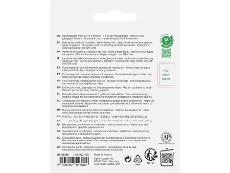 FABER-CASTELL Surligneur TEXTLINER 46 GRAFFITI, étui de 4