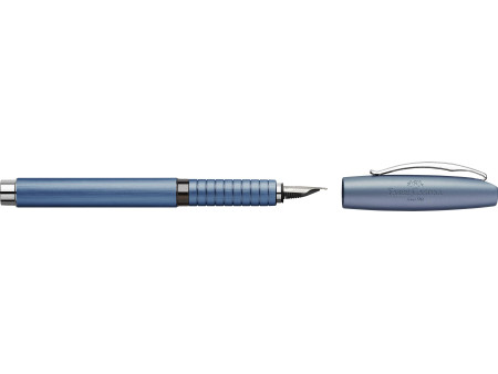 FABER-CASTELL Set d'écriture Essentio Aluminium, bleu