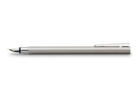 FABER-CASTELL Set d'écriture NEO Slim Acier, mat