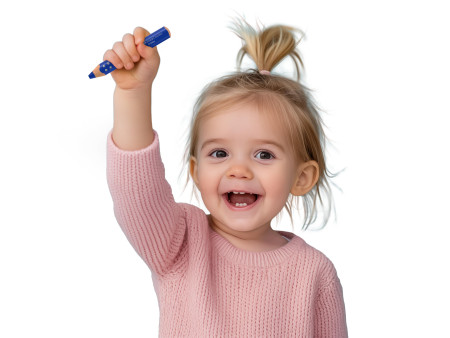 FABER-CASTELL Crayon de couleur Grippy, étui carton de 10