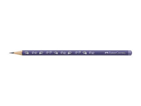 FABER-CASTELL Crayon de papier Dino, HB, bleu