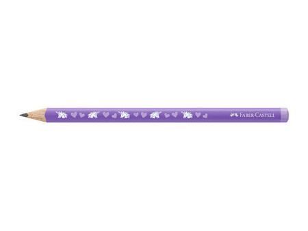 FABER-CASTELL Crayon de papier Licorne Jumbo, HB, violet