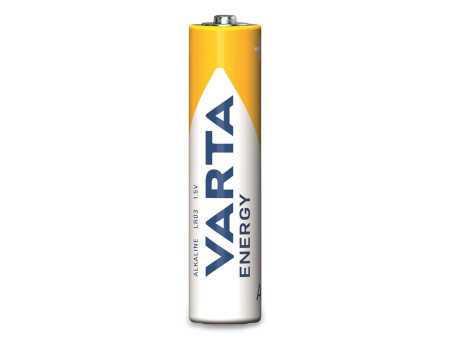 VARTA Pile alcaline Energy, Micro (AAA/LR3), par 8