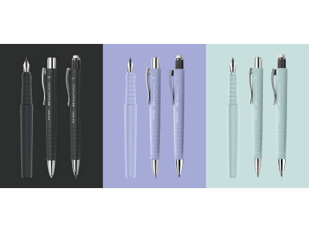FALER-CASTELL Stylo plume POLY PEN, F, caribic blue