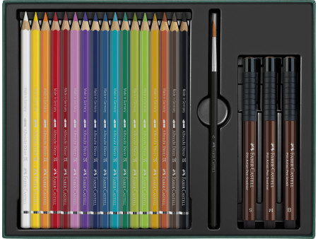 FABER-CASTELL Kit cadeau ALBRECHT DÜRER, 21 pièces