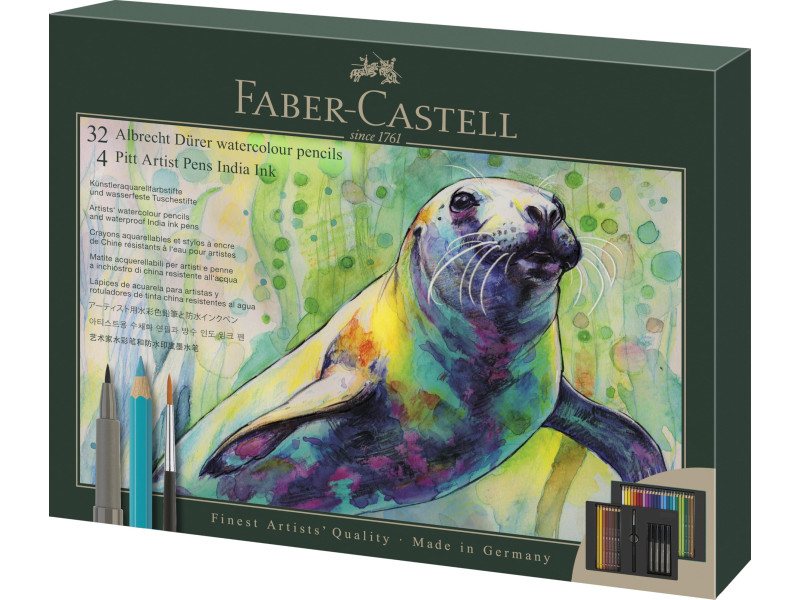 FABER-CASTELL Kit cadeau ALBRECHT DÜRER, 37 pièces