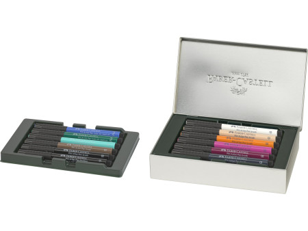 FABER-CASTELL Feutre PITT artist pen, set de 12 Sydney