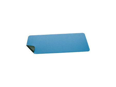 sigel Sous-main, similicuir, enroulable, bleu/vert