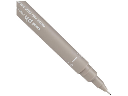 uni-ball Feutre technique PIN 01200 GC, gris clair