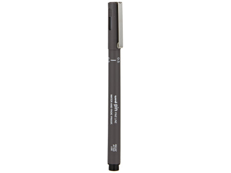 uni-ball Feutre technique PIN 05200 GF, gris foncé