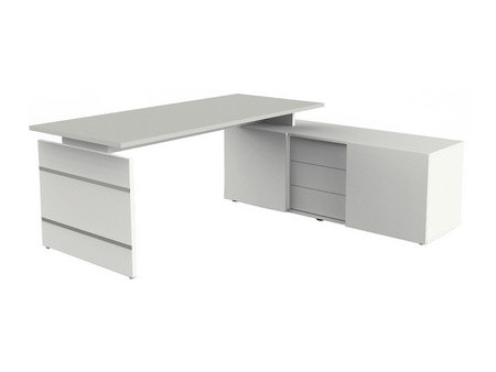 kerkmann Bureau complet Form 4, gris clair