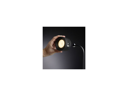 APS Tête de lampe VALUMO, incl. station de charge, noir
