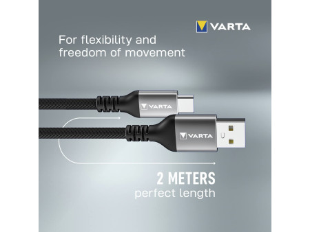 VARTA Câble de chargement Speed Charge & Sync cable 2 m