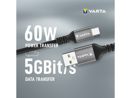 VARTA Câble de chargement Speed Charge & Sync cable 2 m