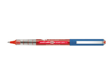 uni-ball Stylo roller eye ocean care 0.5, rouge
