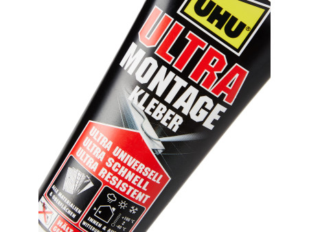 UHU Colle de montage Ultra, sans solvants, tube de 75 g