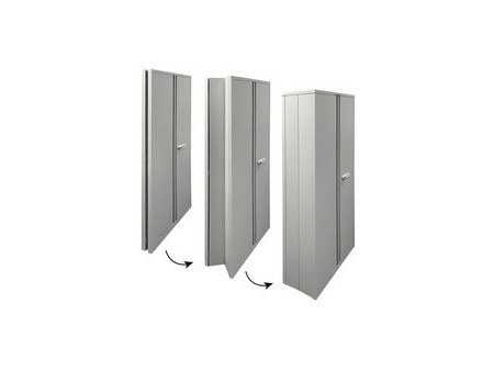 phoenix Armoire à dossiers SCF1491GGE, pliable, gris clair