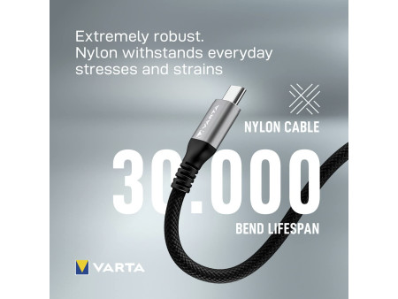 VARTA Câble de chargement Speed Charge & Sync cable 3en1