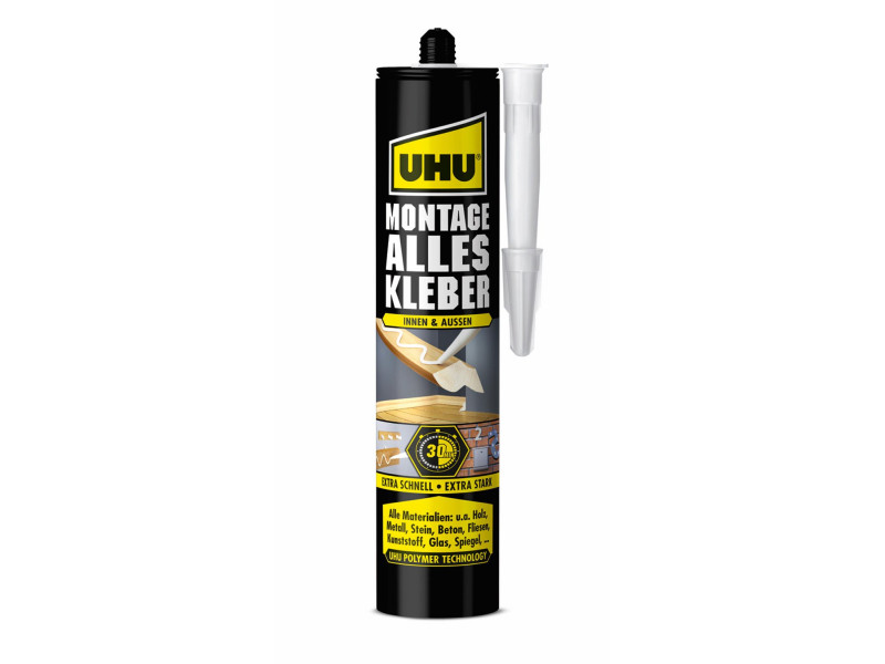 UHU Colle de montage universelle, sans solvant, blanc