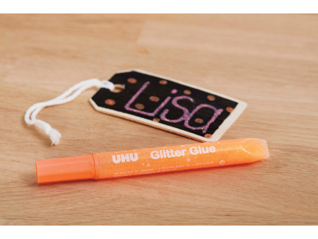 UHU Colle à paillettes Glitter Glue 'GLOW IN THE DARK'