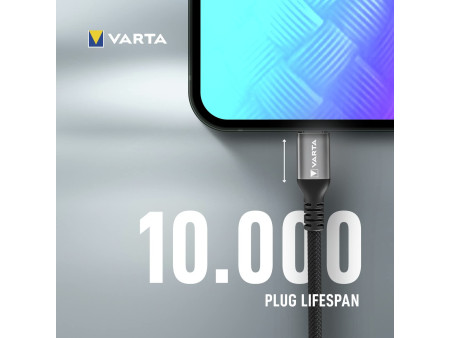 VARTA Câble de chargement Speed Charge & Sync cable 3en1
