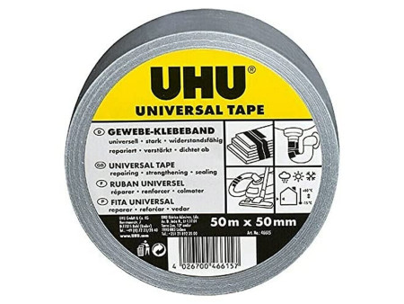 UHU Ruban adhésif toilé universel, 48 mm x 50 m, gris