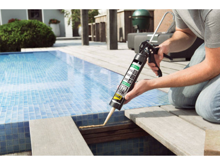UHU Colle pour constructions bois HOLZMAX, cartouche 380 g