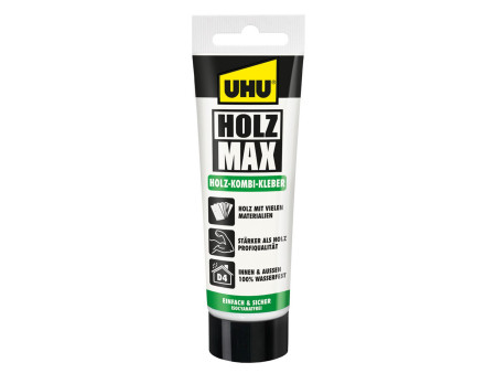 UHU Colle pour constructions bois HOLZMAX, tube 100 g