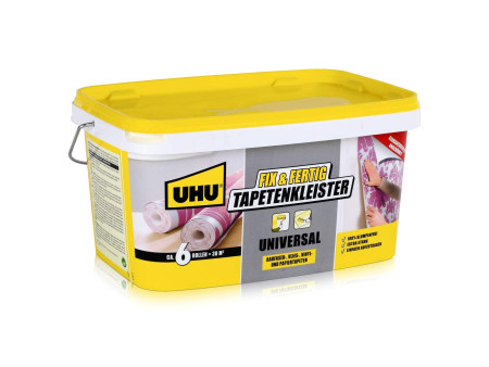 UHU Fix & Fertig Colle à tapisser Universal, seau 5 kg
