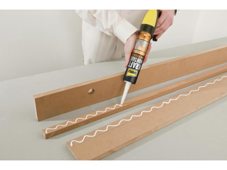 UHU Colle de montage KRAFT UNIVERSAL, cartouche 470 g, blanc