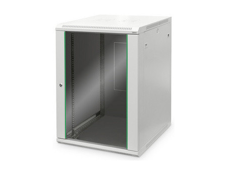 DIGITUS Coffret mural 19' Dynamic Basic, 16 U, gris clair