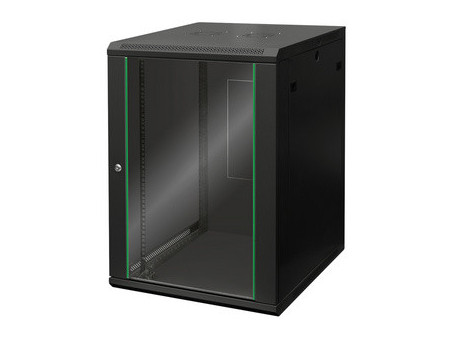 DIGITUS Coffret mural 19' Dynamic Basic, 16 U, noir