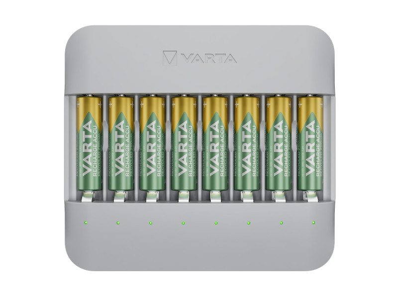 VARTA Chargeur ECO Charger Multi Recycled, 8x AA incluses