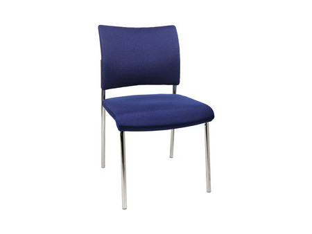 Topstar Chaise visiteur 'Visit 10 rembourré', bleu