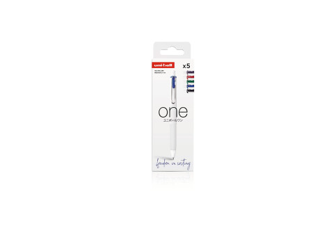 uni-ball Stylo roller encre gel one UMNS/07, set 'Classique'