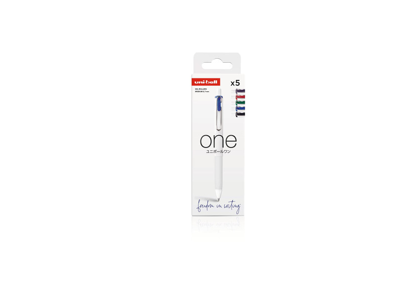 uni-ball Stylo roller encre gel one UMNS/07, set 'Classique'