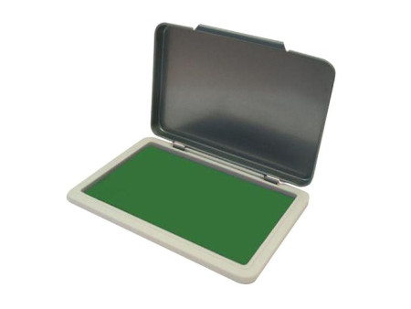 Kores Tampons encreur METALLICA, (L)110 x (P)70 mm, vert